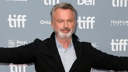 Sam Neill attends the "Blackbird" press conference during the 2019 Toronto International Film Festival at TIFF Bell Lightbox on September 06, 2019 in Toronto, Canada.