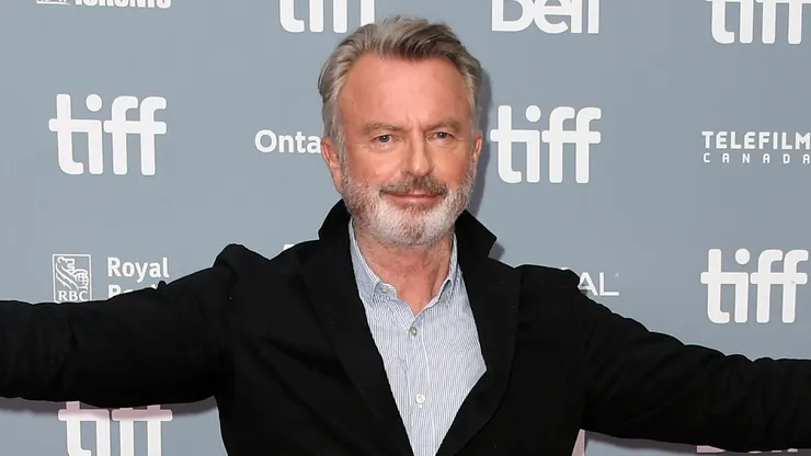 Sam Neill attends the "Blackbird" press conference during the 2019 Toronto International Film Festival at TIFF Bell Lightbox on September 06, 2019 in Toronto, Canada.