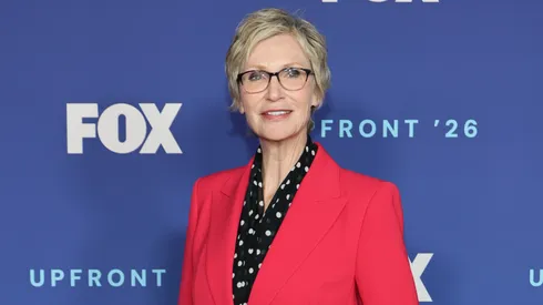 Jane Lynch attends the 2026 Fox Upfront at New York City Center on May 11, 2026 in New York City.