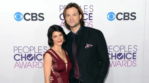 Actors Jared Padalecki (R) and Genevieve Padalecki attend the 39th Annual People's Choice Awards at Nokia Theatre L.A. Live on January 9, 2013 in Los Angeles, California.