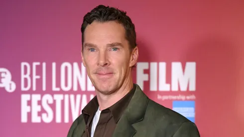 Benedict Cumberbatch attends the "The Thing With Feathers" screening during the 69th BFI London Film Festival at the BFI Southbank on October 11, 2025 in London, England.