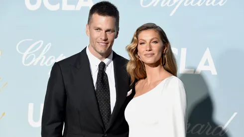 ) Tom Brady and Gisele Bündchen attends the 2019 Hollywood For Science Gala at Private Residence on February 21, 2019 in Los Angeles, California.