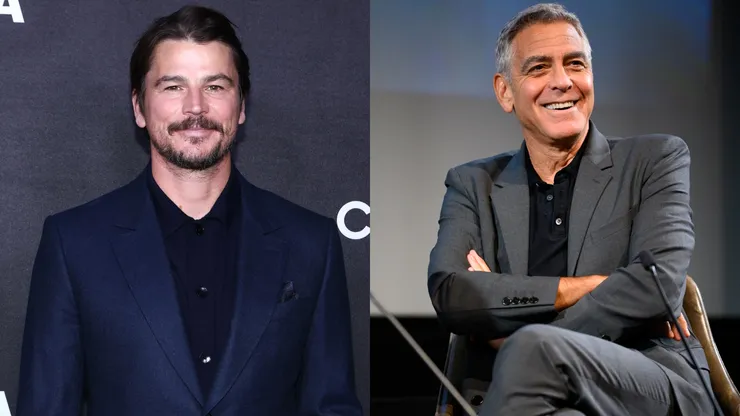 Josh Hartnett and George Clooney