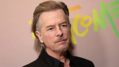 David Spade attends the world premiere of Apple's "Outcome"