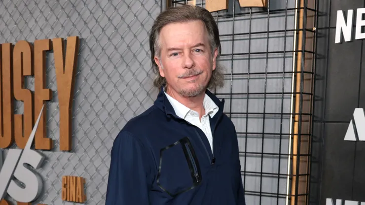 David Spade attends Netflix's Ronda Rousey vs. Gina Carano at Intuit Dome on May 16, 2026