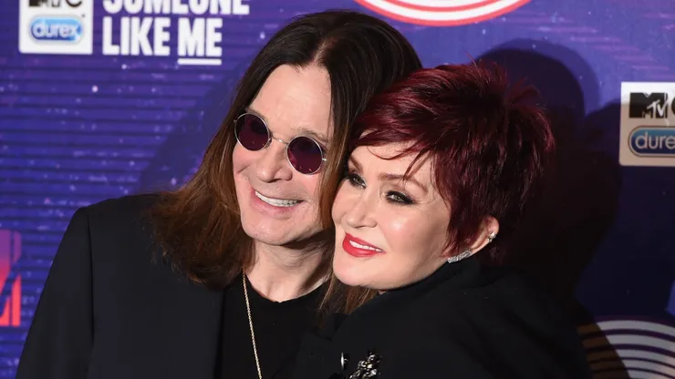 Ozzy Osbourne and Sharon Osbourne.