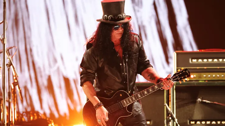Slash performs onstage during the 68th GRAMMY Awards at Crypto.com Arena on February 01, 2026 in Los Angeles, California.