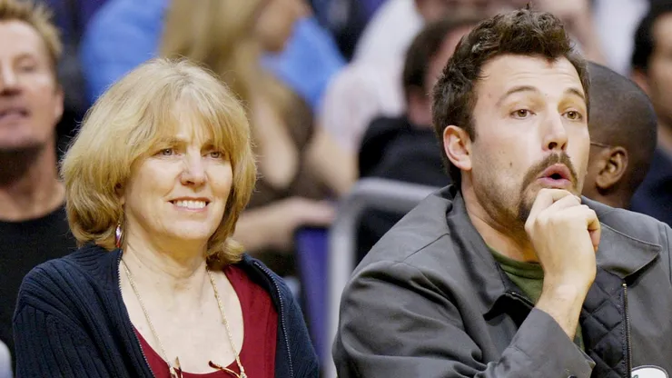 Ben Affleck and his mother Chris.