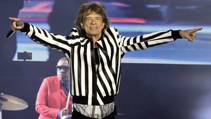 Mick Jagger of the Rolling Stones performs onstage at SoFi Stadium on July 13, 2024 in Inglewood, California.