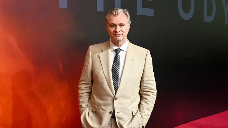 Christopher Nolan attends Universal Pictures THE ODYSSEY Premiere on July 11, 2026 in Mumbai, India.