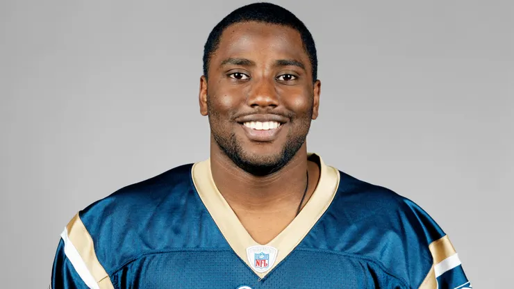 John David Washington of the St. Louis Rams poses for his 2006 NFL headshot at photo day in St. Louis, Missouri.
