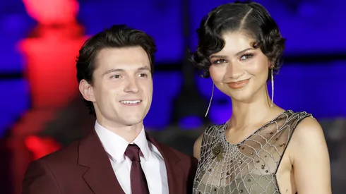 Tom Holland and Zendaya attend the "Spider-Man: Brand New Day" Rome Premiere