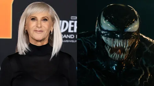 Amy Pascal attends the Los Angeles Premiere Of Columbia Pictures' "Spider-Man: Brand New Day" / Venom