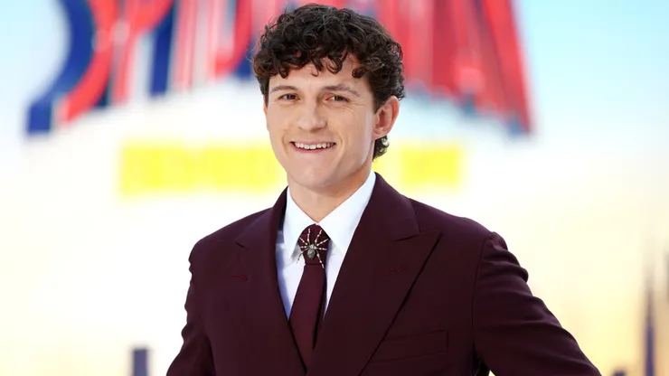 Tom Holland attends the Spider-Man: Brand New Day UK premiere