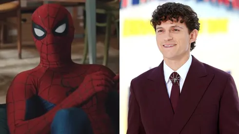 Tom Holland in Spider-Man: Brand New Day and at the Spider-Man: Brand New Day UK premiere
