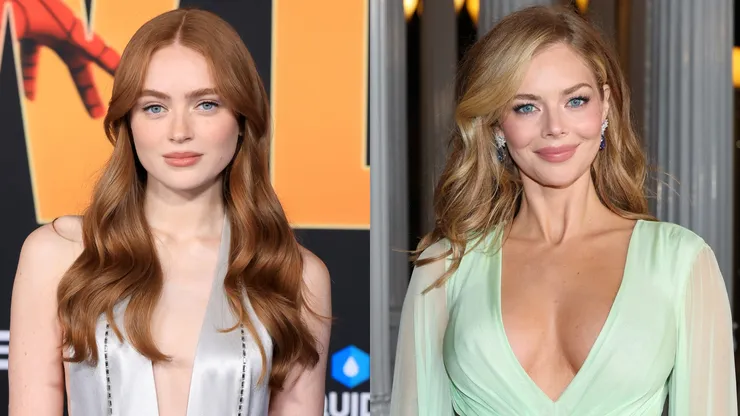 Sadie Sink attends the Los Angeles Premiere Of Columbia Pictures' "Spider-Man: Brand New Day" / Samara Weaving attends the 2025 LACMA Art+Film Gala