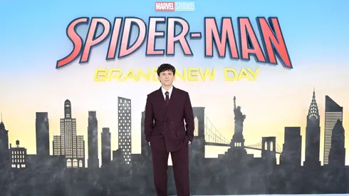 Tom Holland attends the Spider-Man: Brand New Day UK premiere in Odeon Luxe Leicester Square on Wednesday 29th July 2026 in London, England.