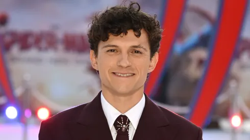 Tom Holland attends the "Spider-Man: Brand New Day" UK Premiere