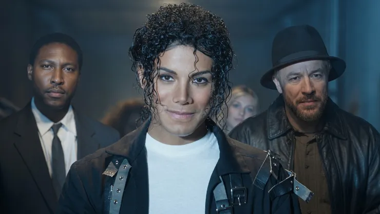 KeiLyn Durrel Jones and Jaafar Jackson in Michael Jackson: Bad