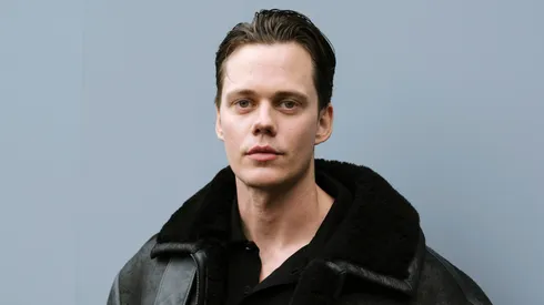 Bill Skarsgård attends the Balenciaga Paris Womenswear Spring-Summer 2025 show as part of Paris Fashion Week on September 30, 2024 in Paris, France.