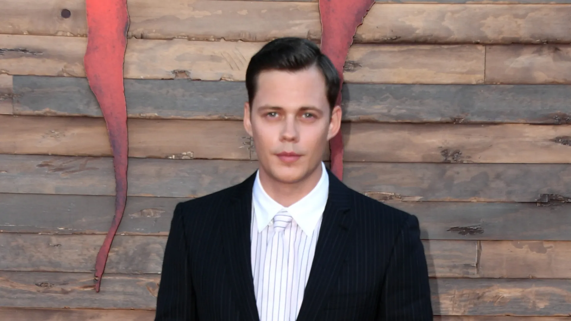 Bill Skarsgård attends the Premiere of Warner Bros. Pictures’ “It Chapter Two” at Regency Village Theatre on August 26, 2019 in Westwood, California. (Photo by Jon Kopaloff/Getty Images,)