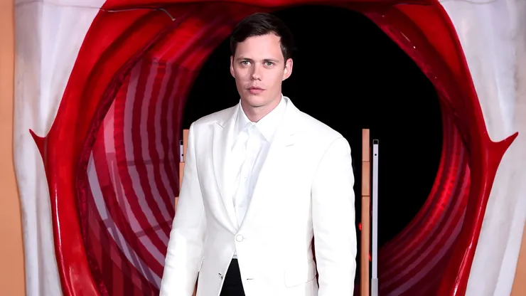 Bill Skarsgård attends the "IT Chapter Two" European Premiere at The Vaults on September 02, 2019 in London, England.