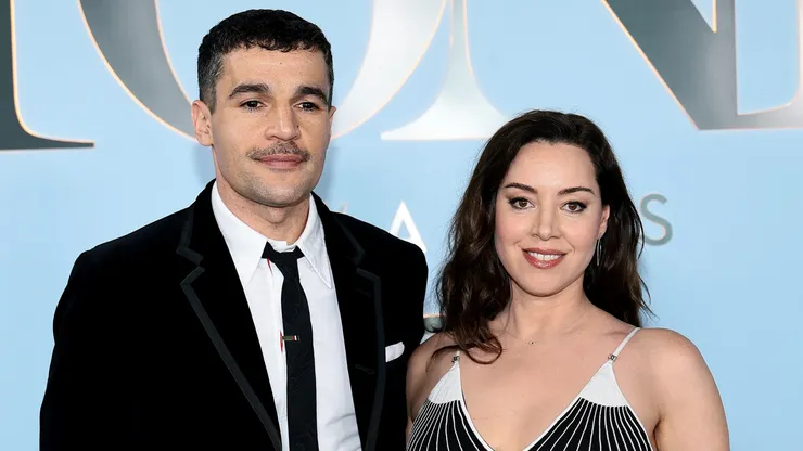 Christopher Abbott and Aubrey Plaza attend The 79th Annual Tony Awards at Radio City Music Hall on June 07, 2026 in New York City.
