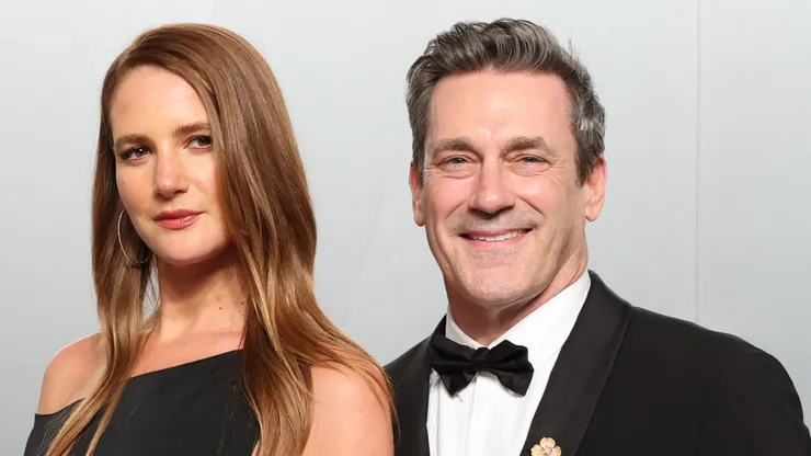 Anna Osceola and Jon Hamm.