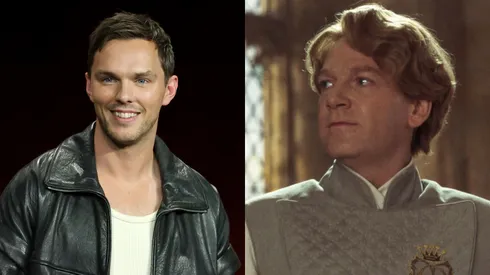 Nicholas Hoult at The Colosseum at Caesars Palace on April 01, 2025 in Las Vegas, Nevada.