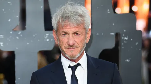 Sean Penn attends the "One Battle After Another" Premiere at Odeon Luxe Leicester Square on September 16, 2025 in London, England.