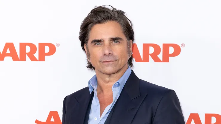 John Stamos attends AARP The Magazine's 23rd Annual Movies For Grownups Awards at Beverly Wilshire, A Four Seasons Hotel on February 8, 2025 in Beverly Hills, California.