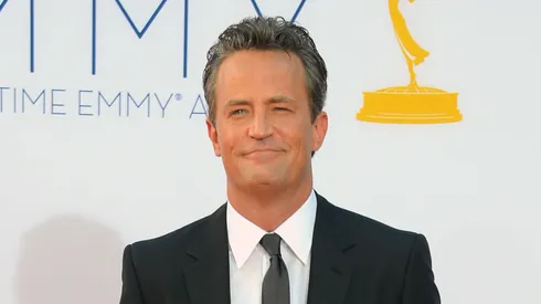 Actress Matthew Perry arrives at the 64th Annual Primetime Emmy Awards at Nokia Theatre L.A. Live on September 23, 2012 in Los Angeles, California.