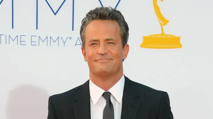 Actress Matthew Perry arrives at the 64th Annual Primetime Emmy Awards at Nokia Theatre L.A. Live on September 23, 2012 in Los Angeles, California.