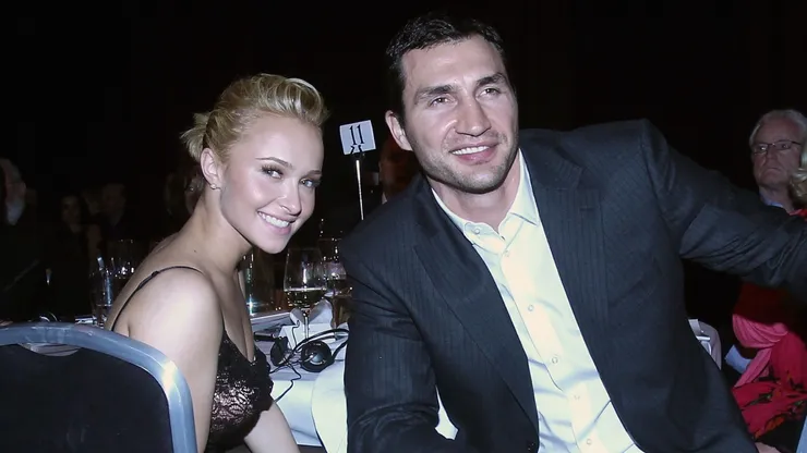 Hayden Panettiere and Vladimir Klitschko.