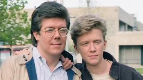 John Hughes and Anthony Michael Hall.