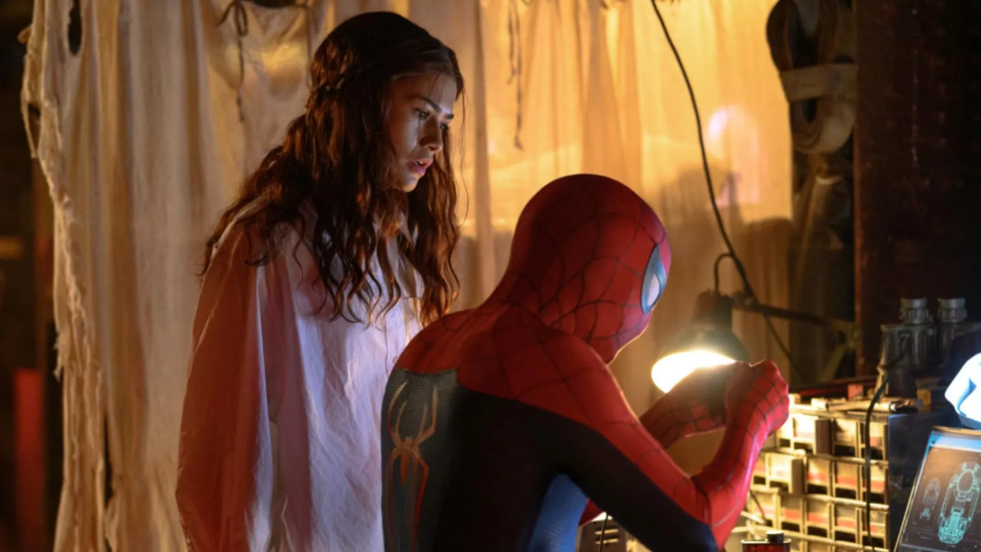 Zendaya and Tom Holland in ‘Spider-man: Brand New Day’ // IMDb