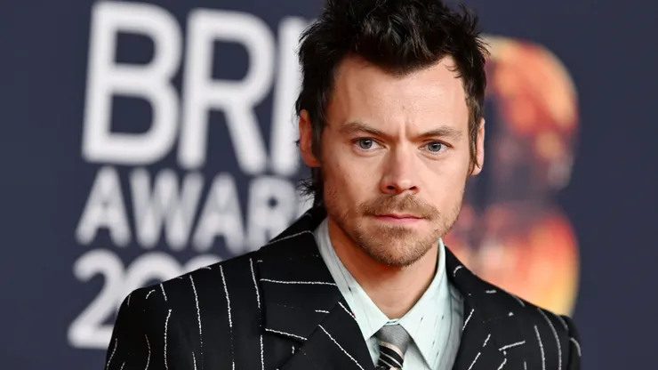 Harry Styles attends The BRIT Awards 2026 at Co-op Live on February 28, 2026 in Manchester, England.