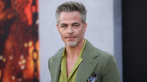 Chris Pine attends the Los Angeles Premiere of Paramount Pictures' and eOne's "Dungeons & Dragons: Honor Among Thieves" at the Regency Village Theatre on March 26, 2023 in Los Angeles, California.