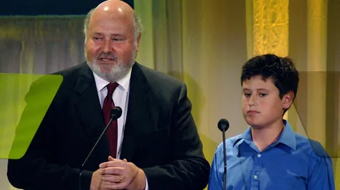 Rob Reiner and his son Jake.