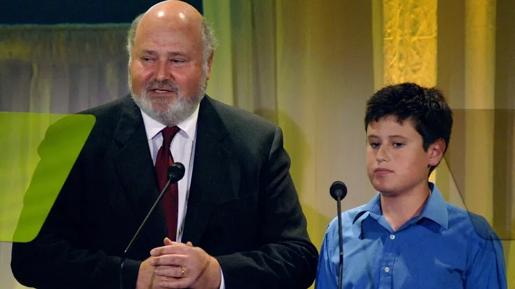 Rob Reiner and his son Jake.