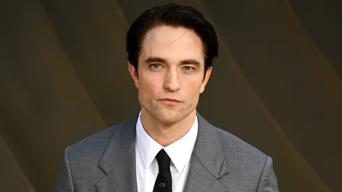 Robert Pattinson attends the world premiere of "The Odyssey" at Odeon Luxe Leicester Square on July 06, 2026 in London, England.